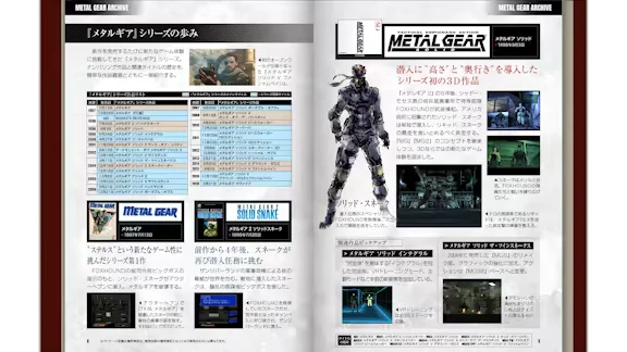 Metal Gear Solid Master Book cover
