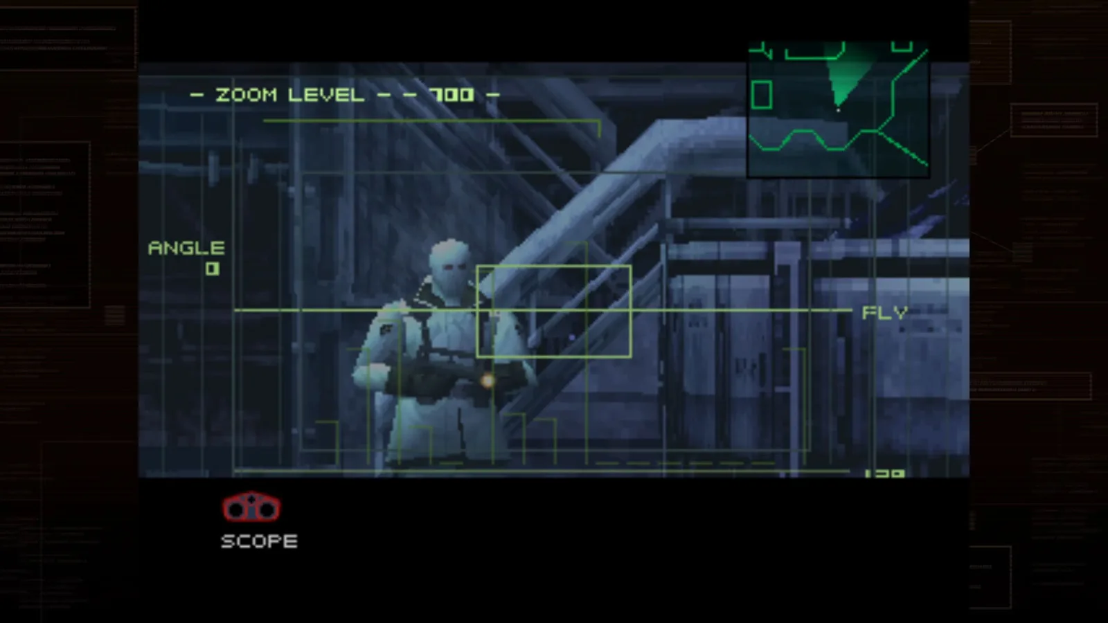 MGS1 scope view screenshot